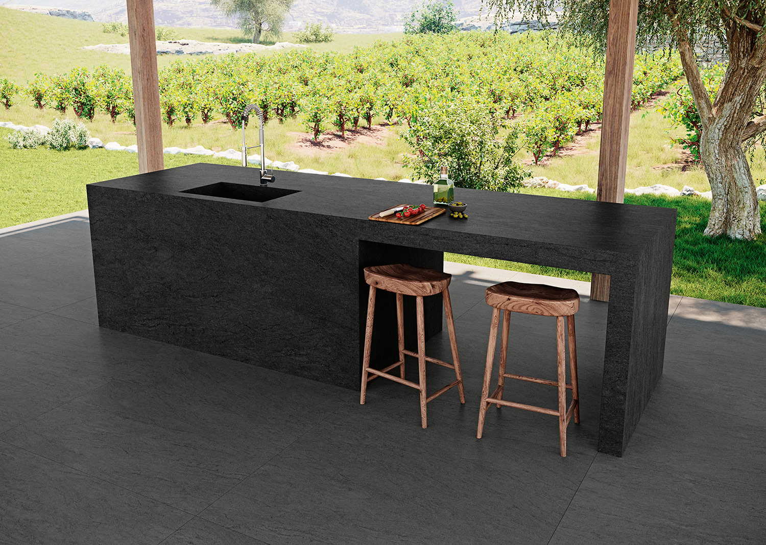 BASALTINA-Negro